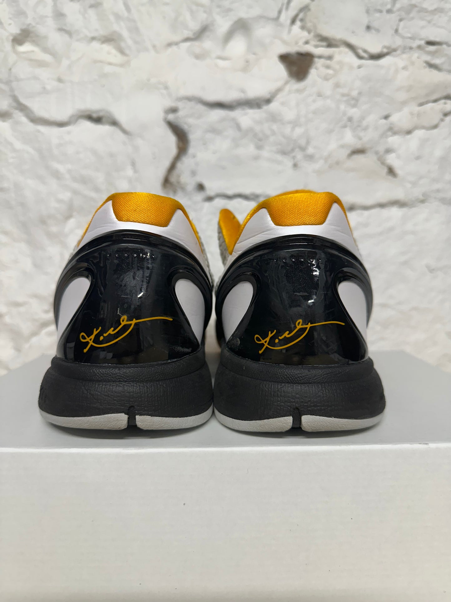 Nike Kobe 6 Protro White Del Sol Sz 15