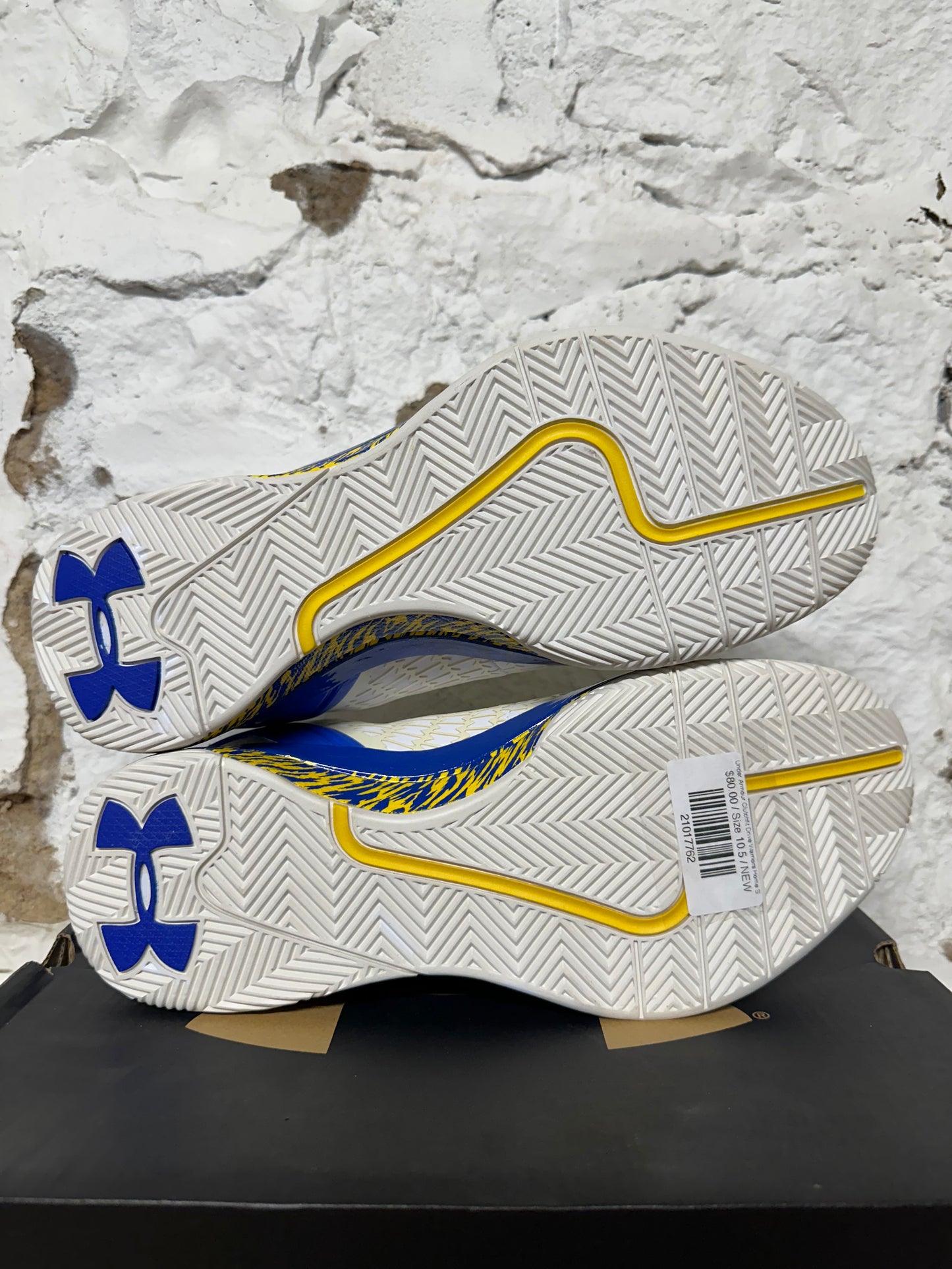 Under Armour Clutchfit Drive Warriors Home Sz 10.5 DS