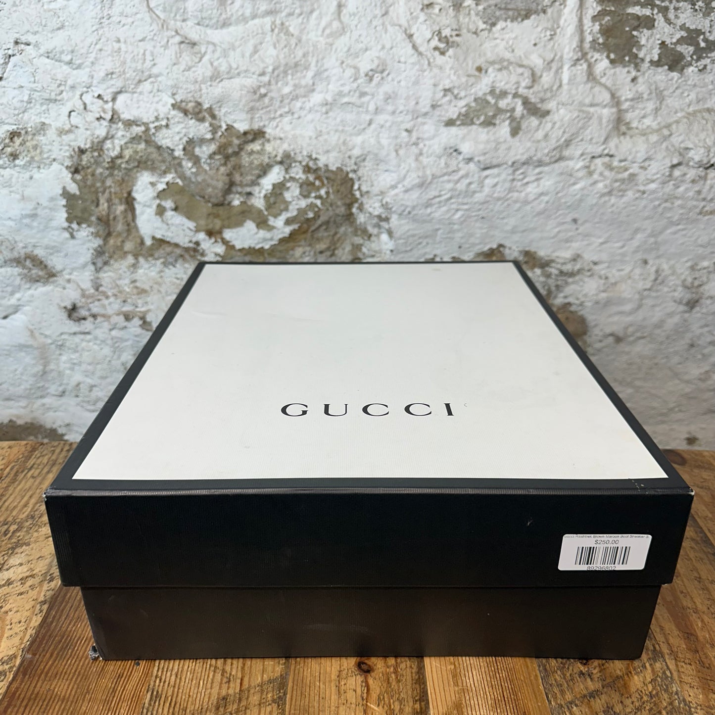 Gucci Flashtrek Brown Maroon Boot Sneaker Sz 7