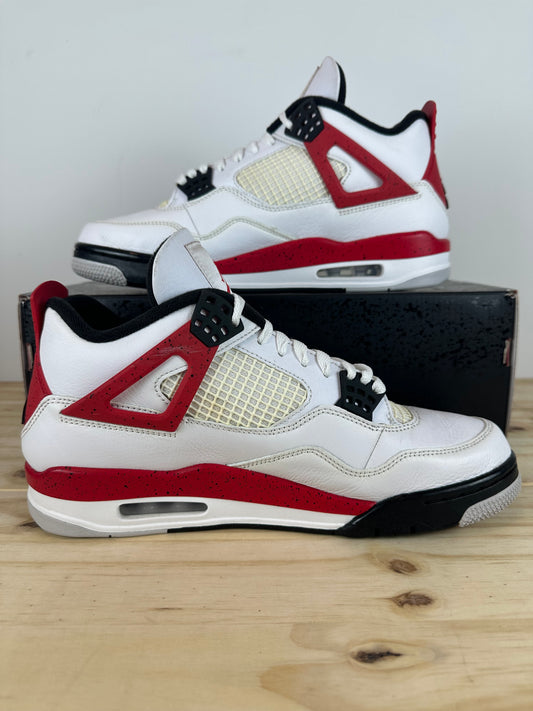 Air Jordan 4 Red Cement Sz 10