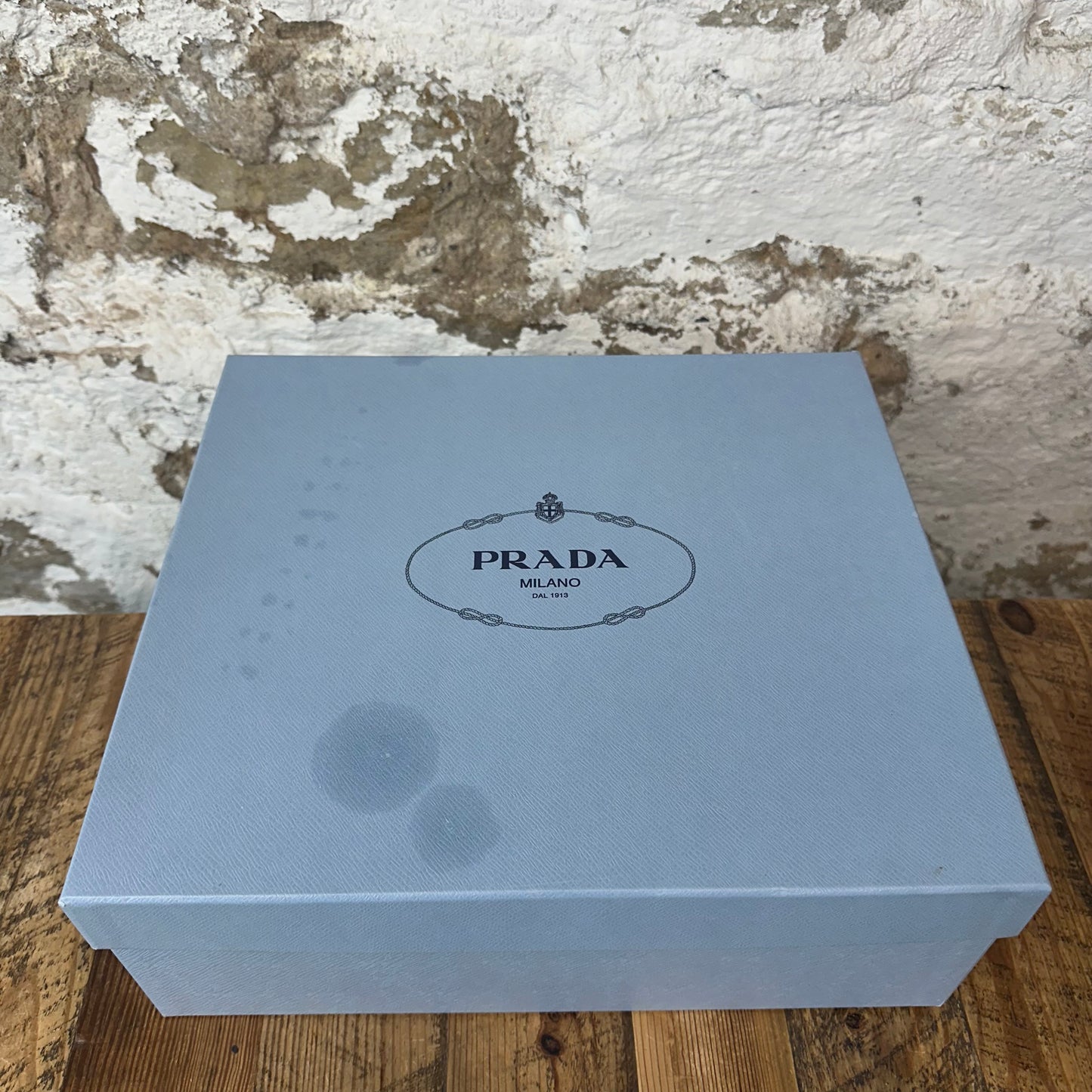 Prada Monolith Brushed Leather Re Nylon Boot Sz 6 (38.5)