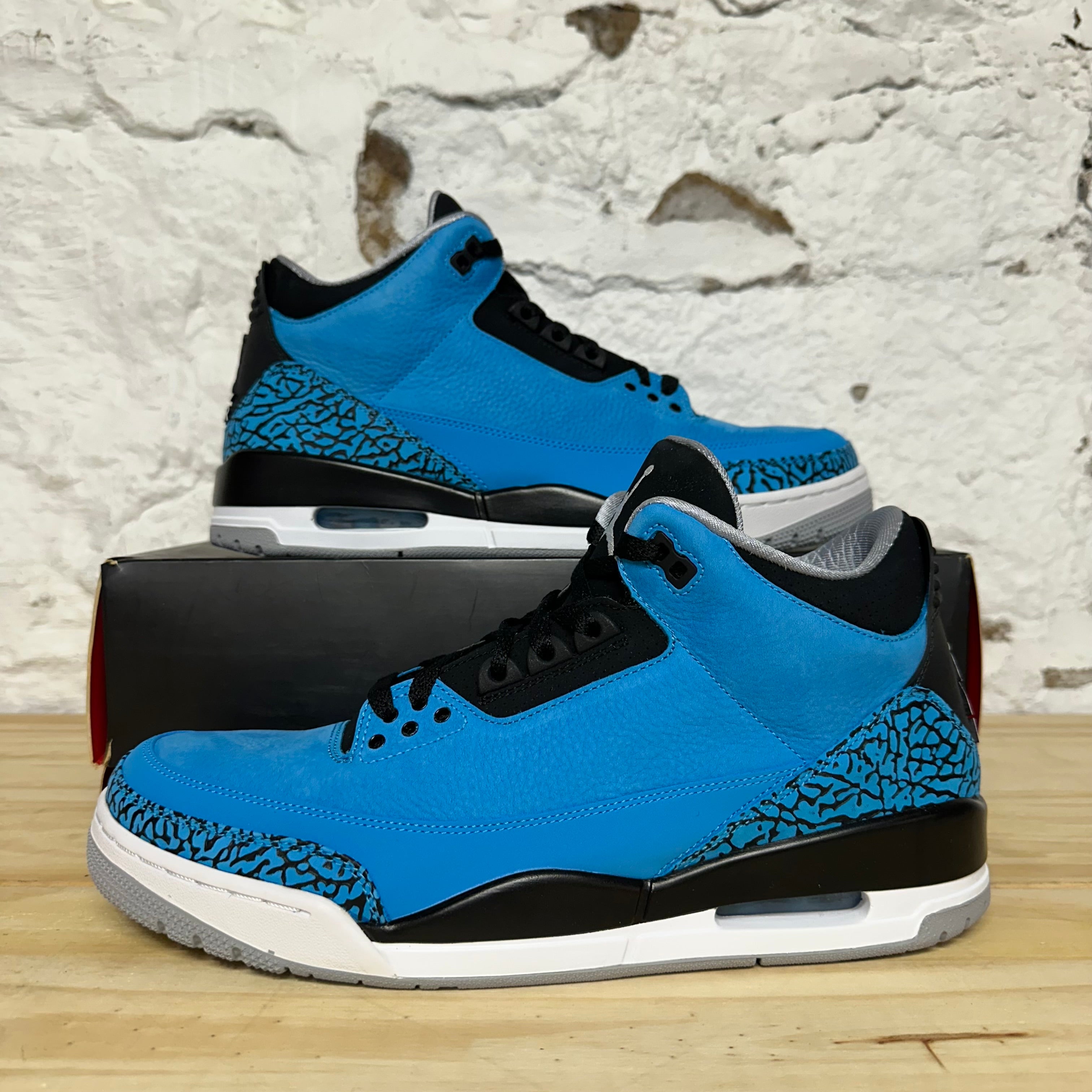 Air Jordan 3 Powder Blue Sz 12