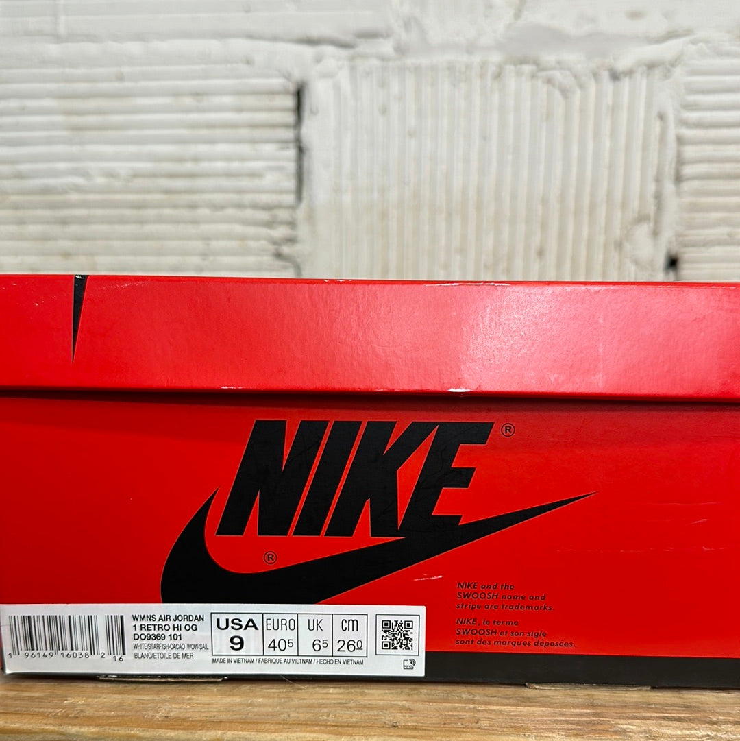 Air Jordan 1 High Starfish Sz 7.5 (9W)