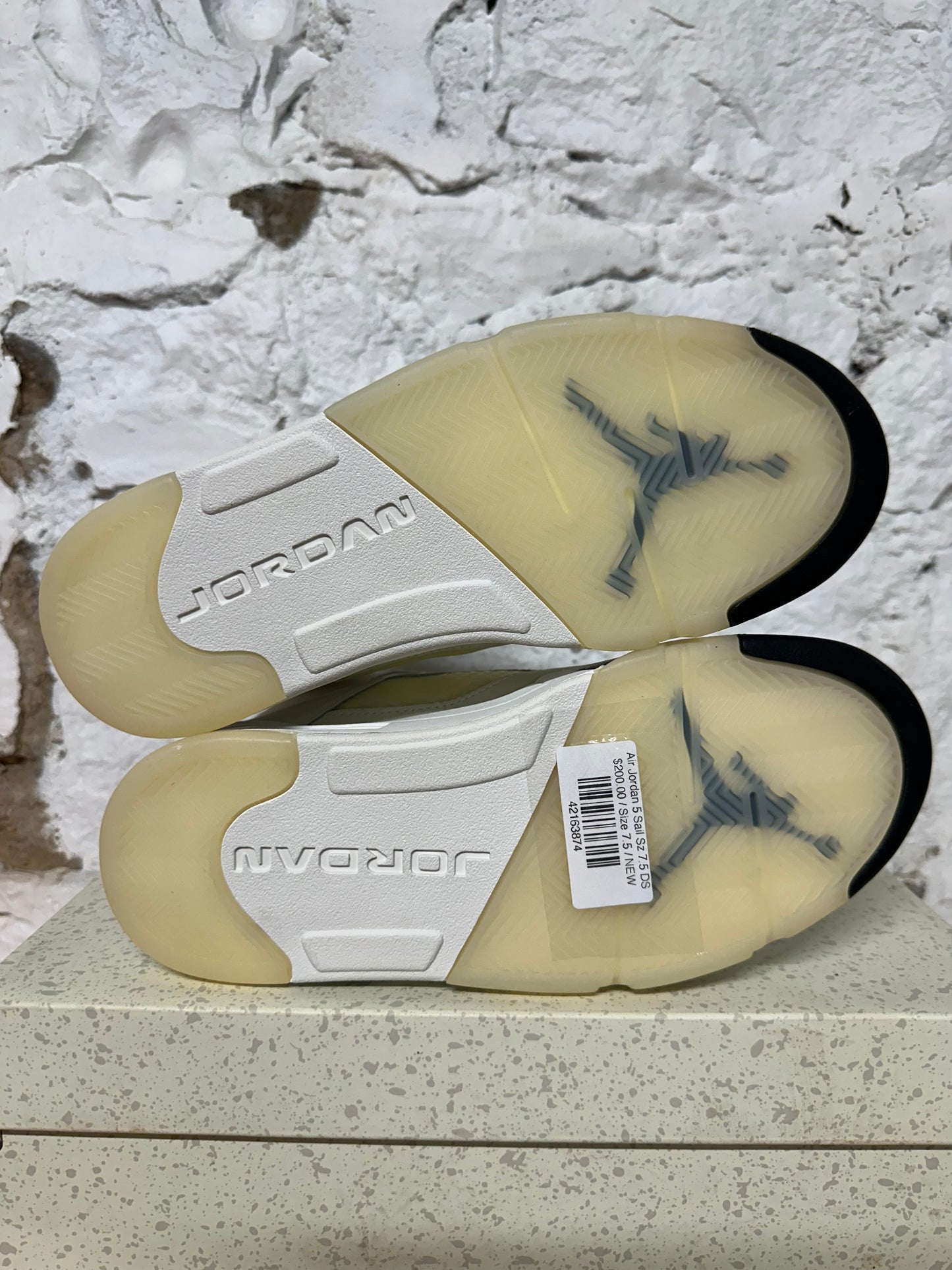 Air Jordan 5 Sail Sz 7.5 DS