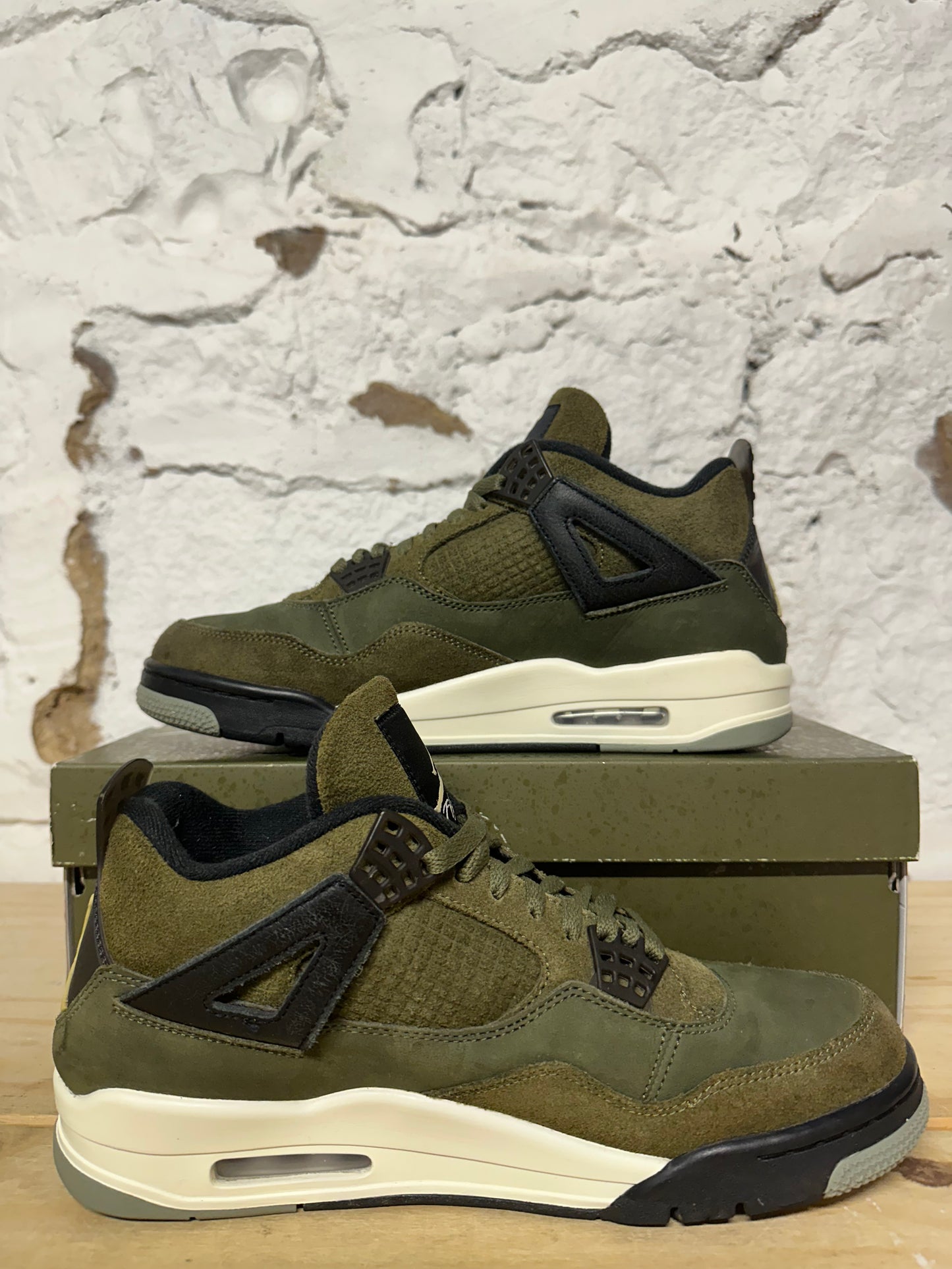 Air Jordan 4 Craft Olive Sz 10