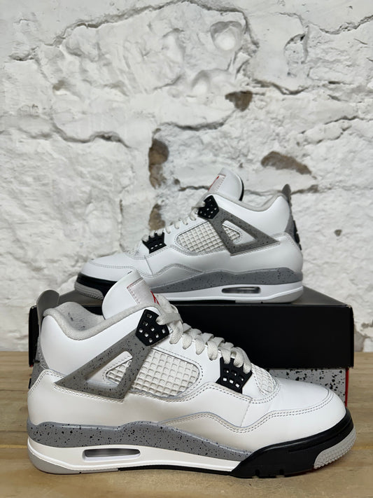 Air Jordan 4 White Cement Sz 9
