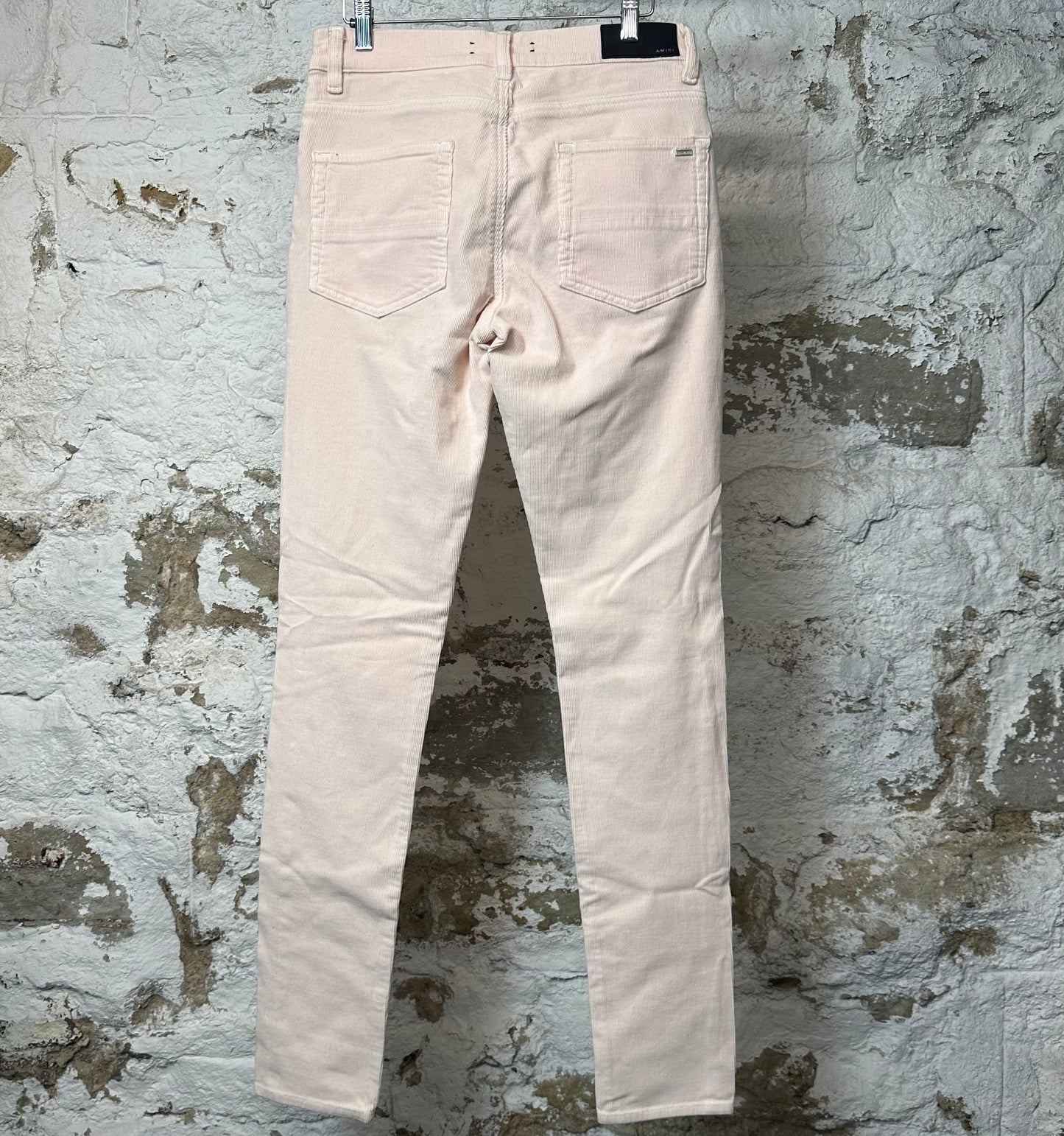 Amiri Plain Pink Corduory Jeans Sz 31