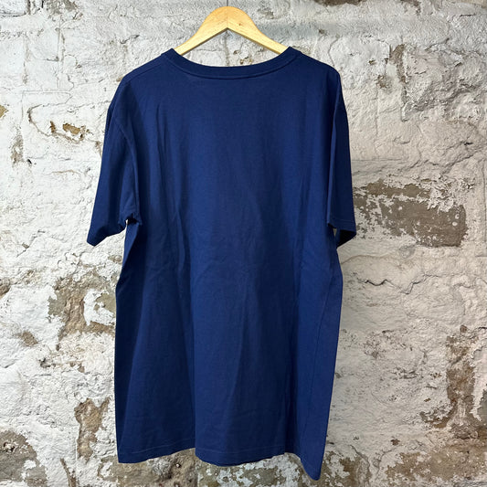 Gucci Green Red Logo T-shirt Blue Sz L
