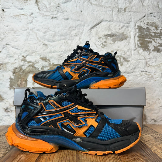 Balenciaga Runner Black Orange Blue Sneaker Sz 9 (42)