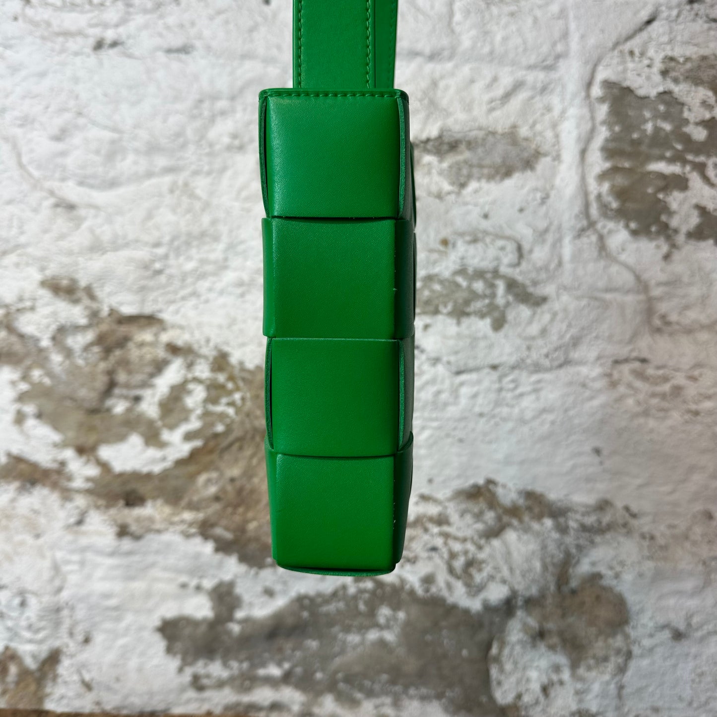 Bottega Veneta Green Mini Cassette Crossbody Bag