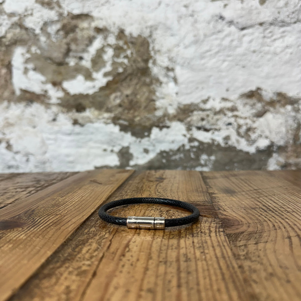 Louis Vuitton Damier Graphite Keep It Bracelet