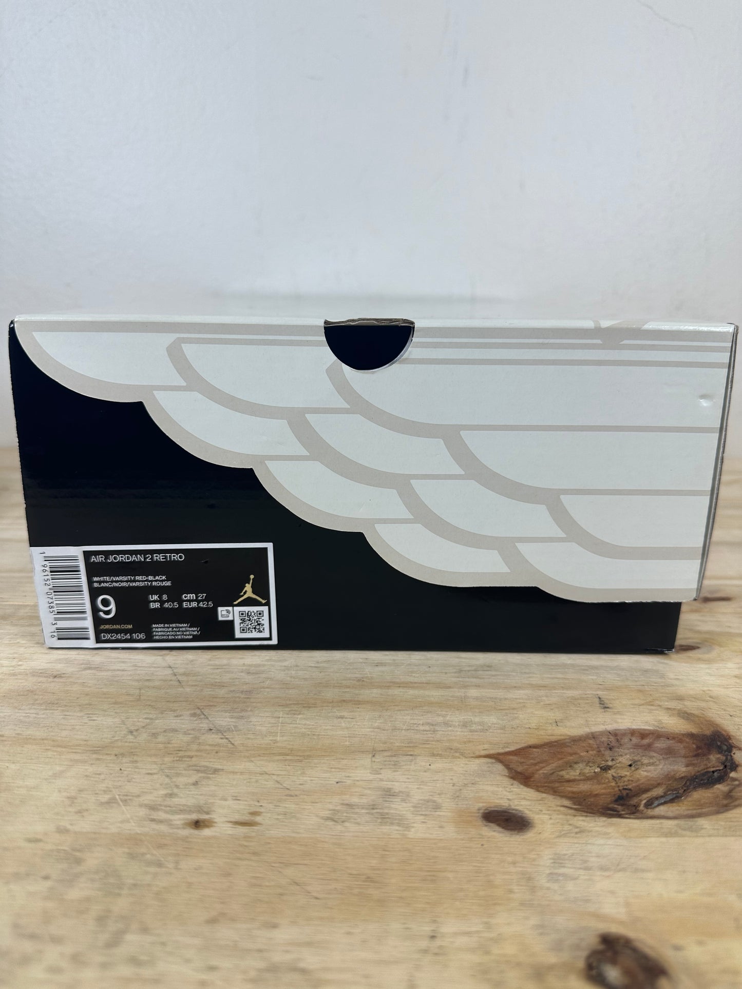 Air Jordan 2 Chicago Sz 9