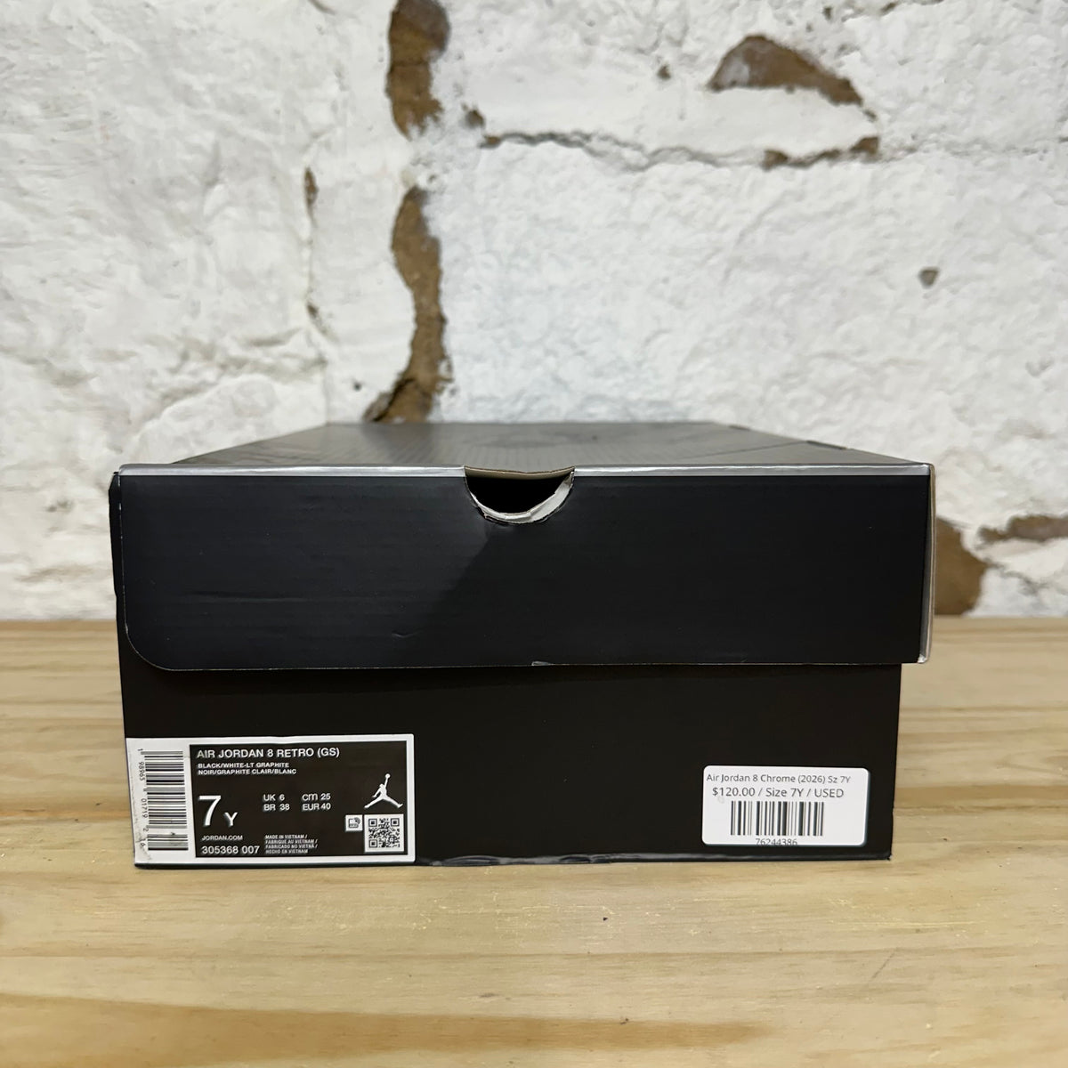 Air Jordan 8 Chrome (2026) Sz 7Y