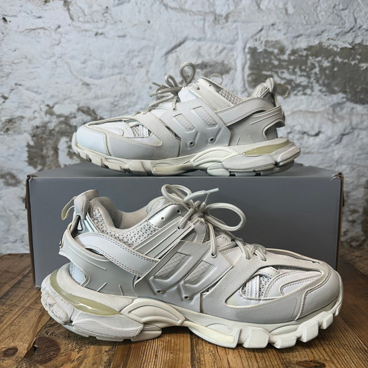 Balenciaga Track Runner Triple White Cream Sneaker Sz 10 (43)