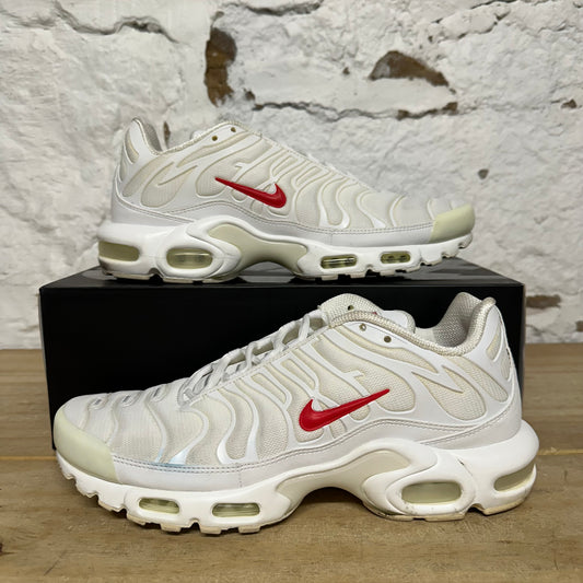 Nike Air Max Plus TN Supreme White Sz 10