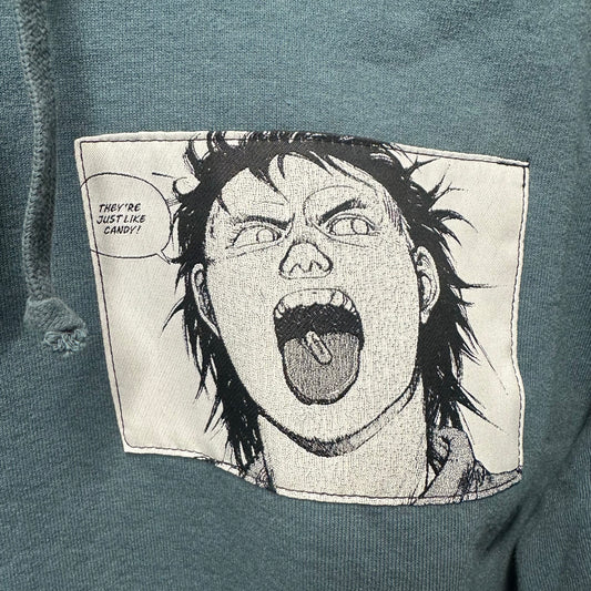 Supreme Akira Blue Pill Taste Good Hoodie Sz S