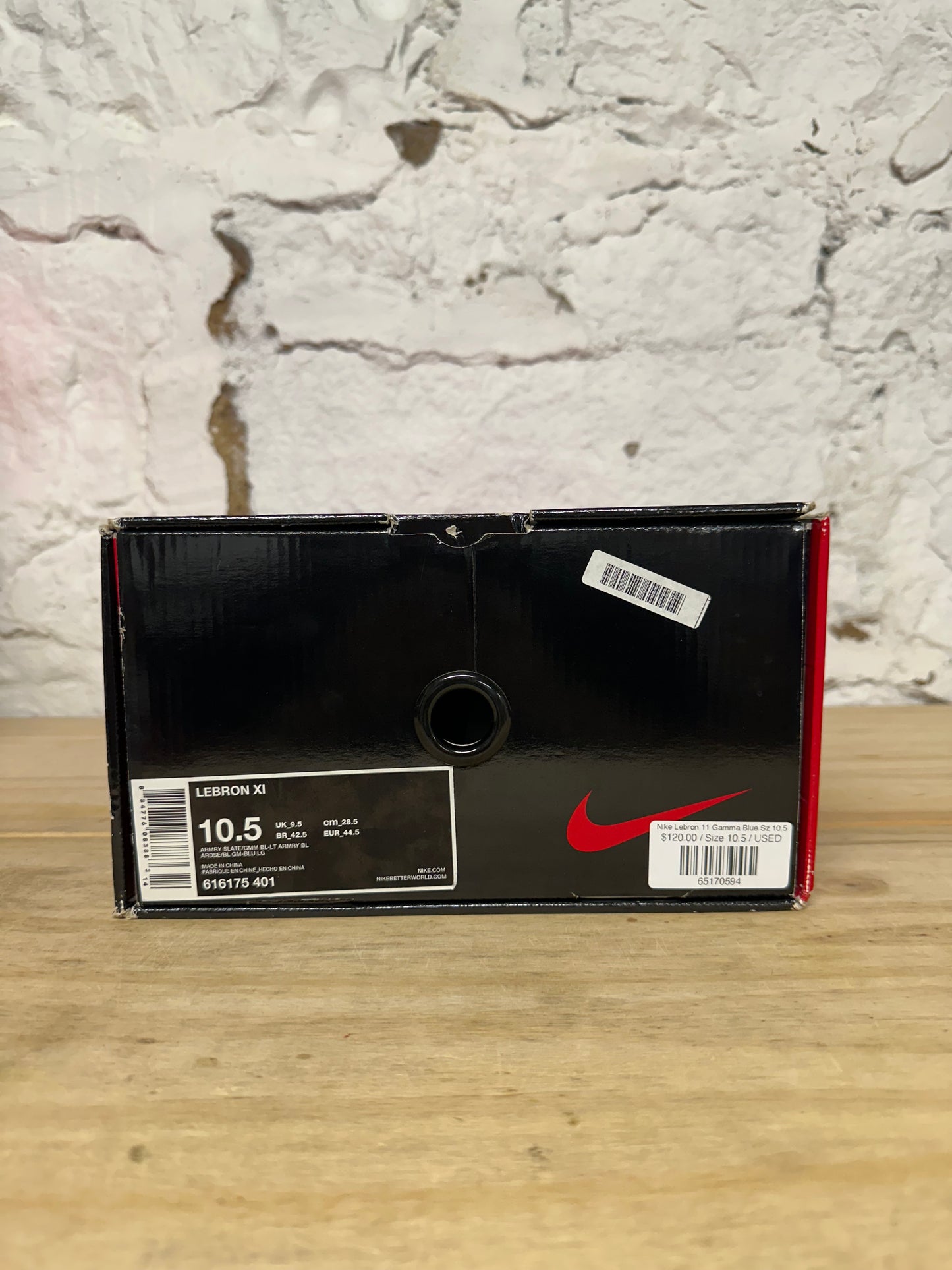 Nike LeBron 11 Gamma Blue Sz 10.5