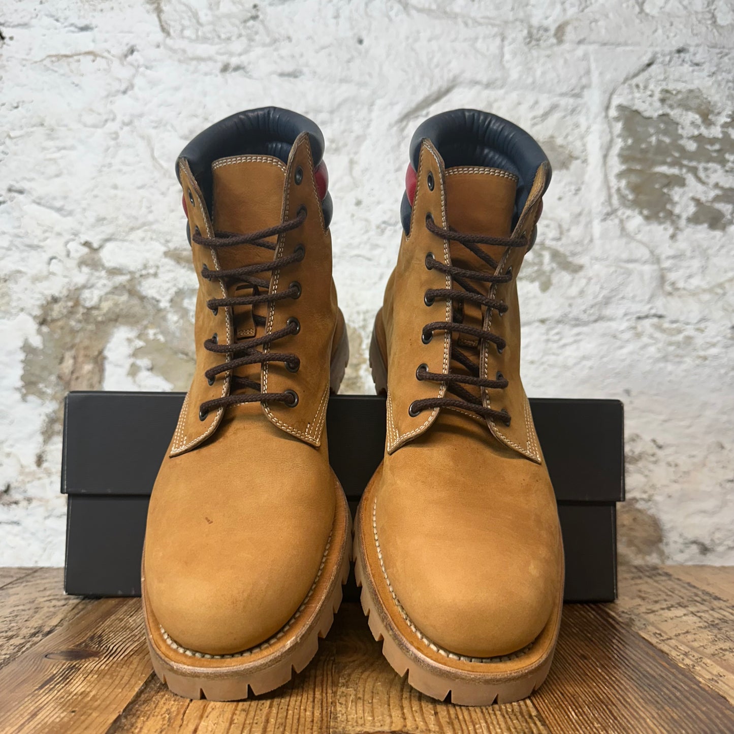 Gucci Marland Brown Suede Hiking Boot Sz 8