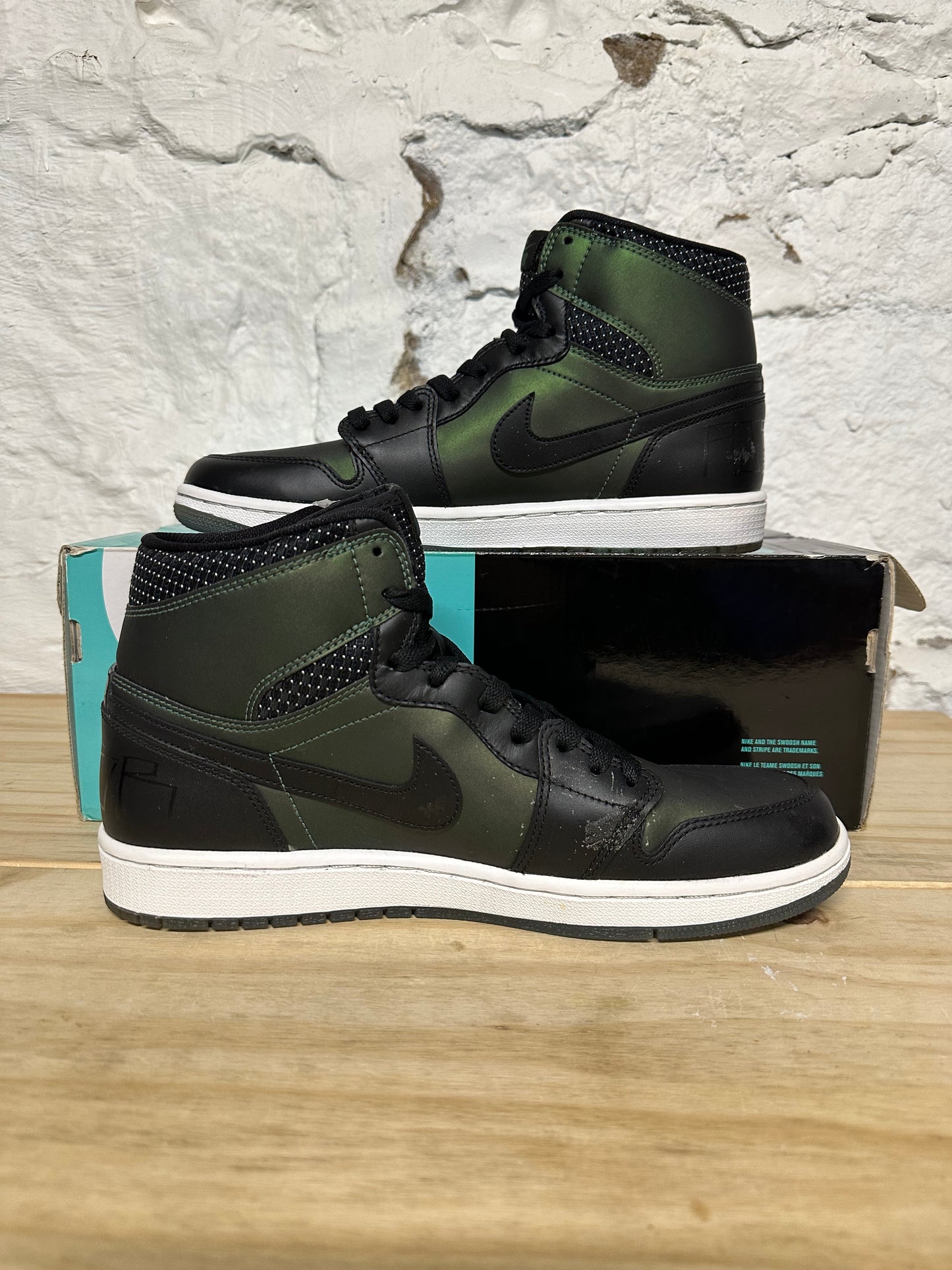 Air Jordan 1 SB Craig Stecyk Black Silver Sz 10 DS