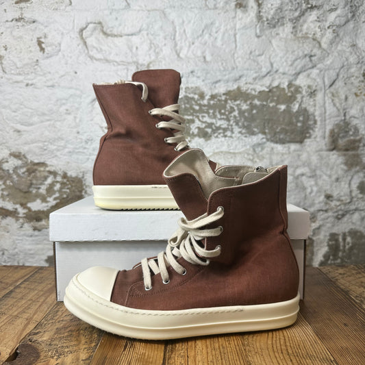 Rick Owens High Terra Milk Sneaker Sz 9 (42)