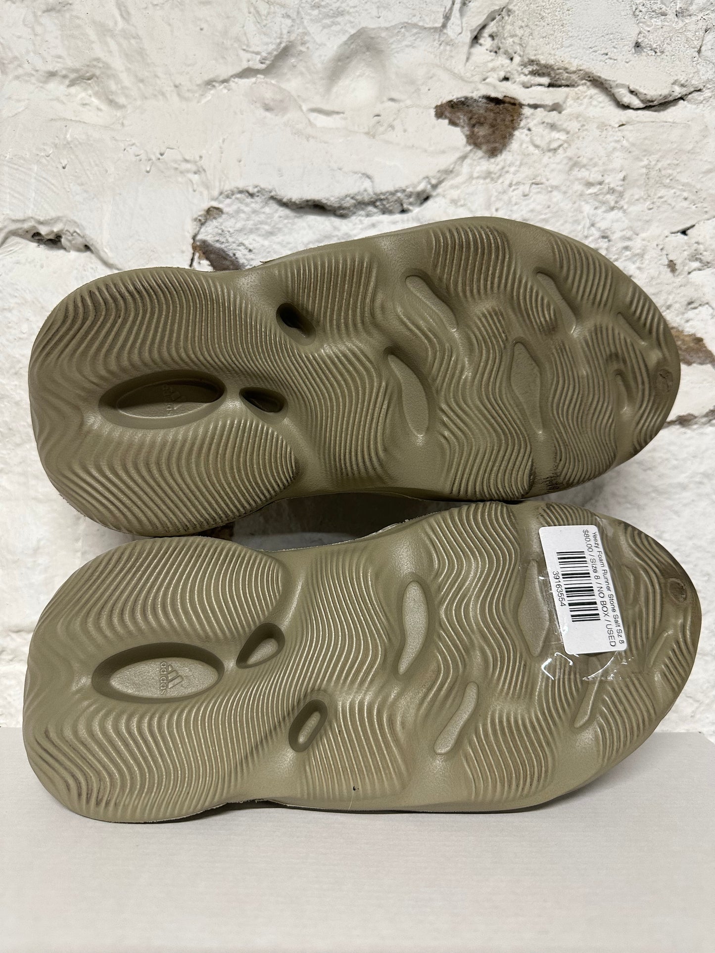 Yeezy Foam Runner Stone Salt Sz 8