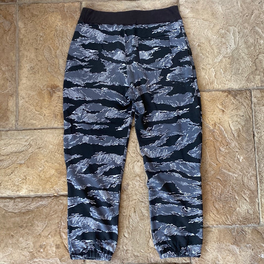 Bape Black Camo Tiger Sweatpants Sz XXL