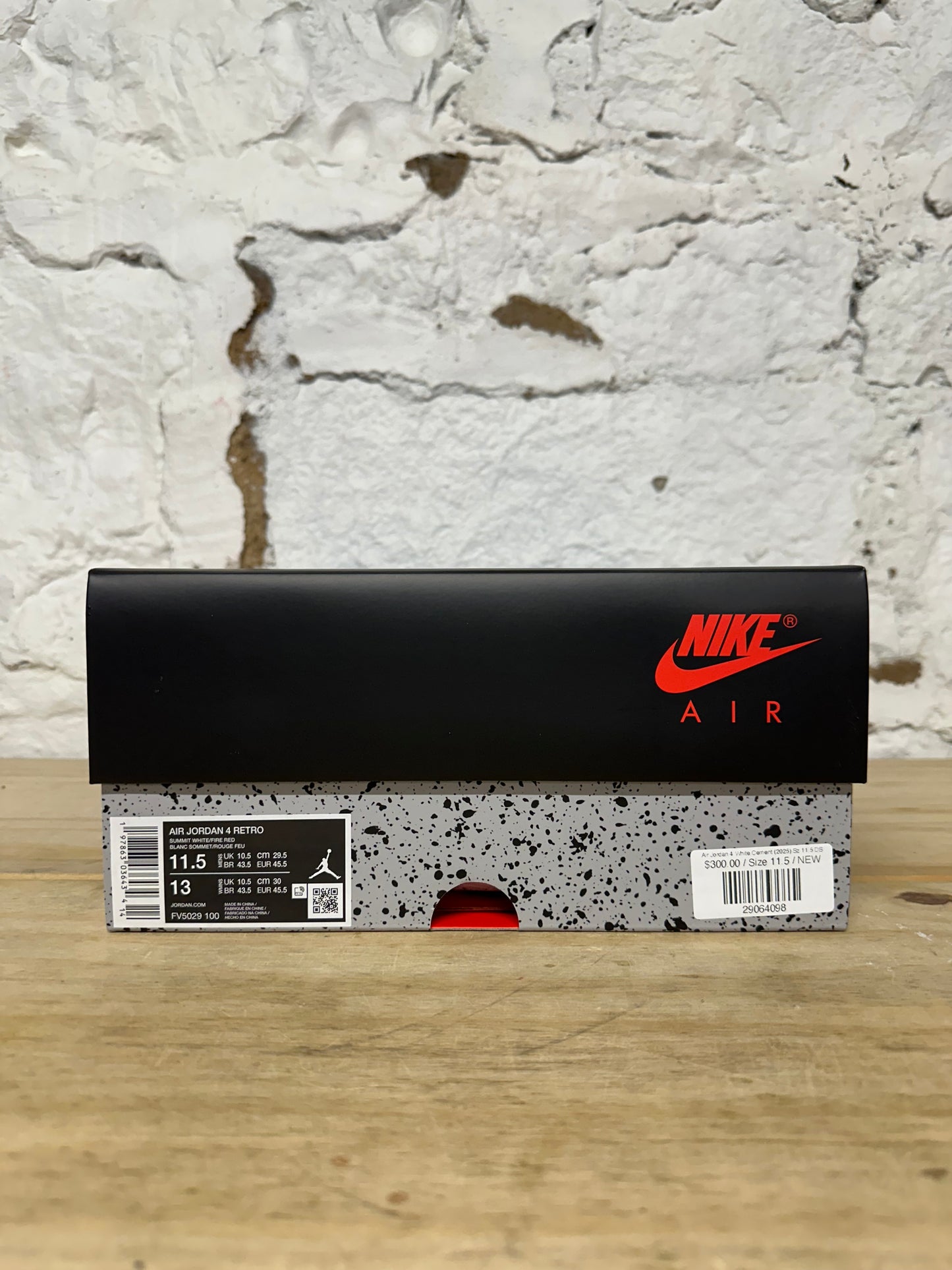 Air Jordan 4 White Cement (2025) Sz 11.5 DS