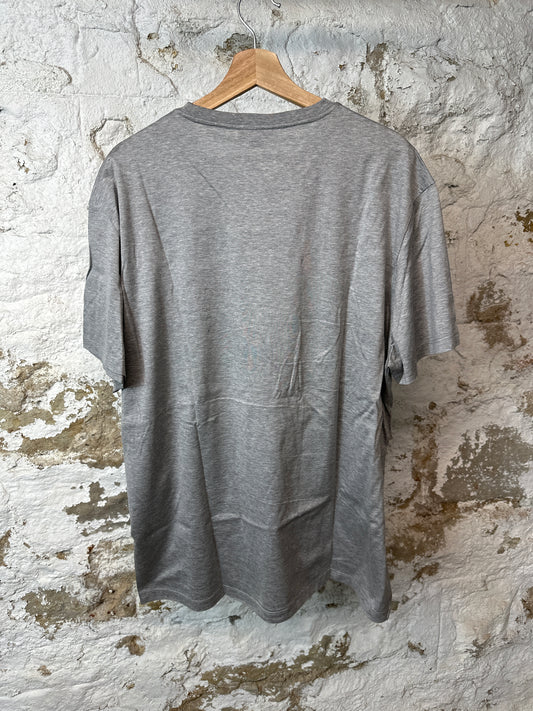 Alexander Mcqueen Pink Spell T-shirt Gray Sz L