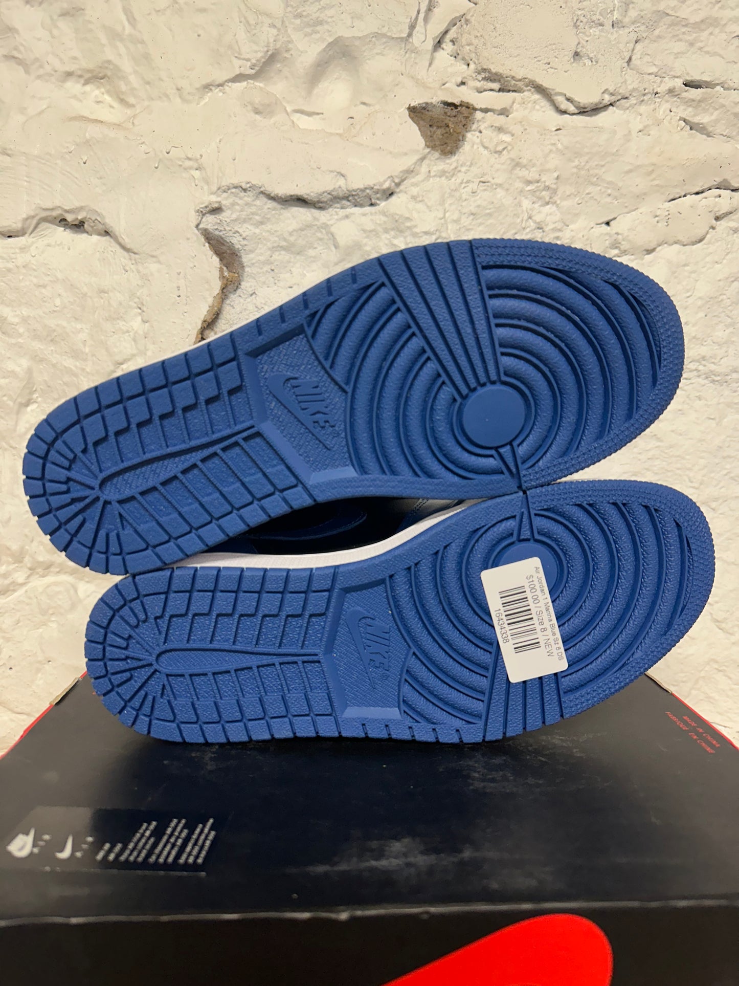 Air Jordan 1 High Dark Marina Blue Sz 8 DS