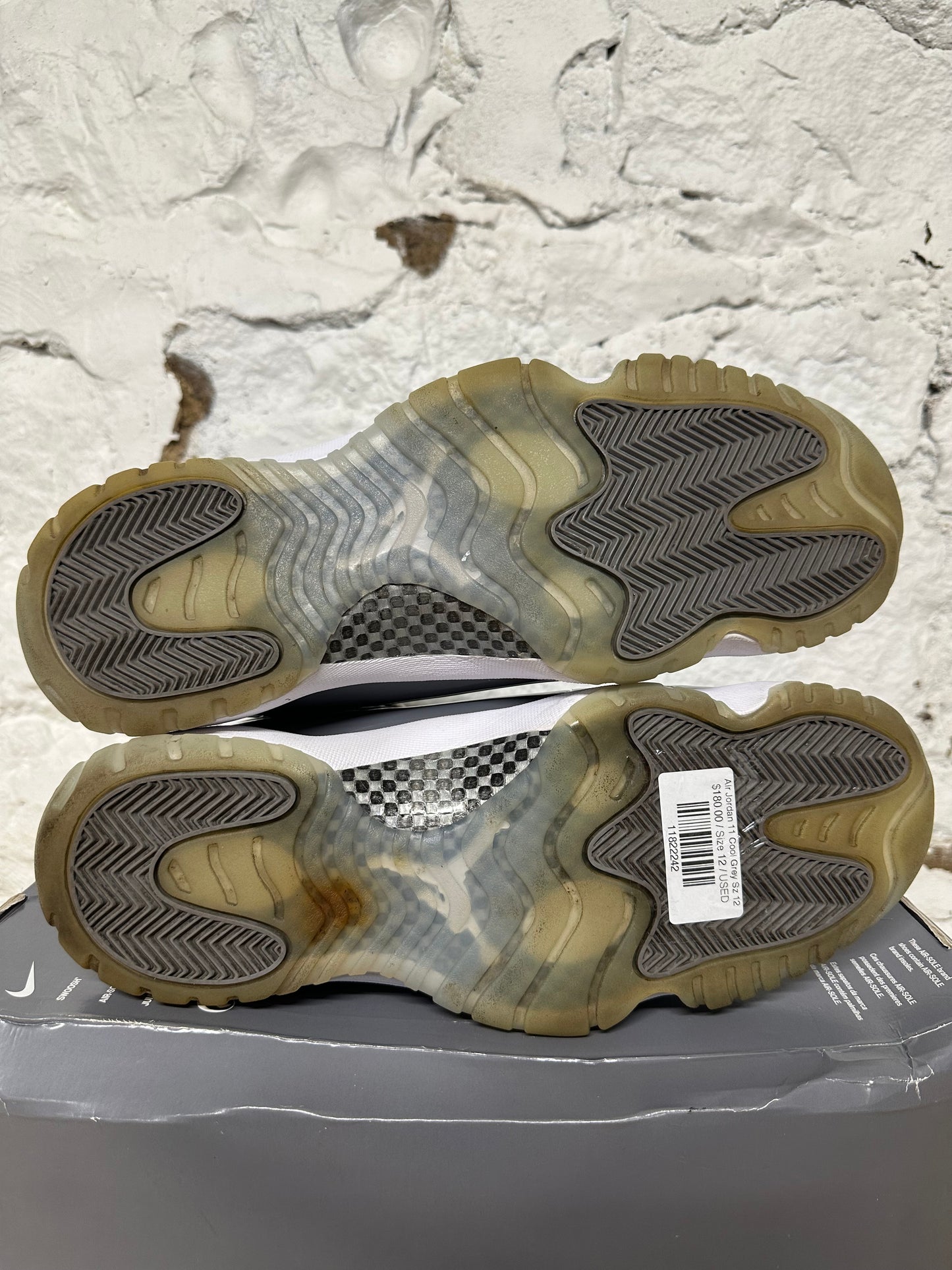 Air Jordan 11 High Cool Grey Sz 12