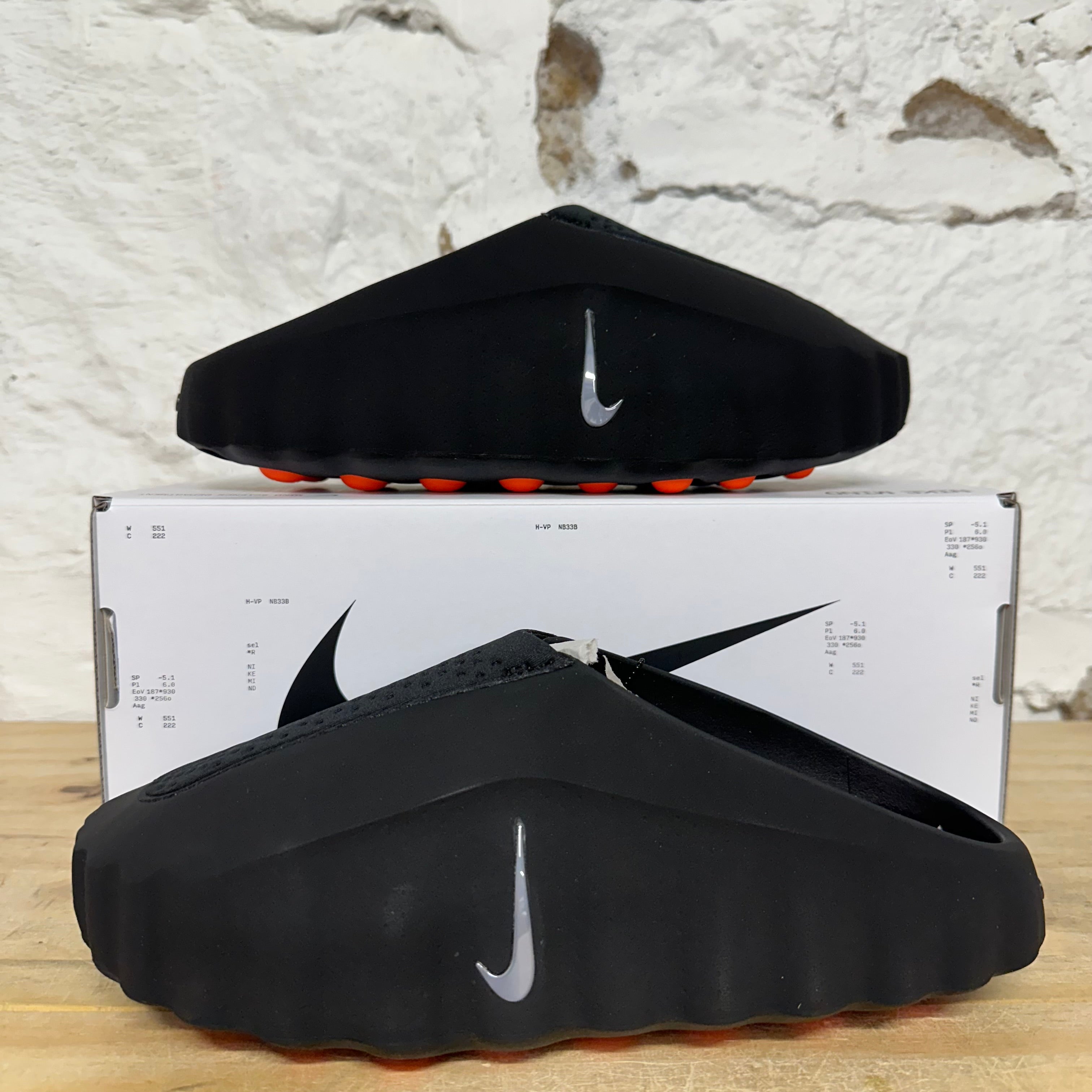 Nike Mind Slide 001 Black Sz 9 DS