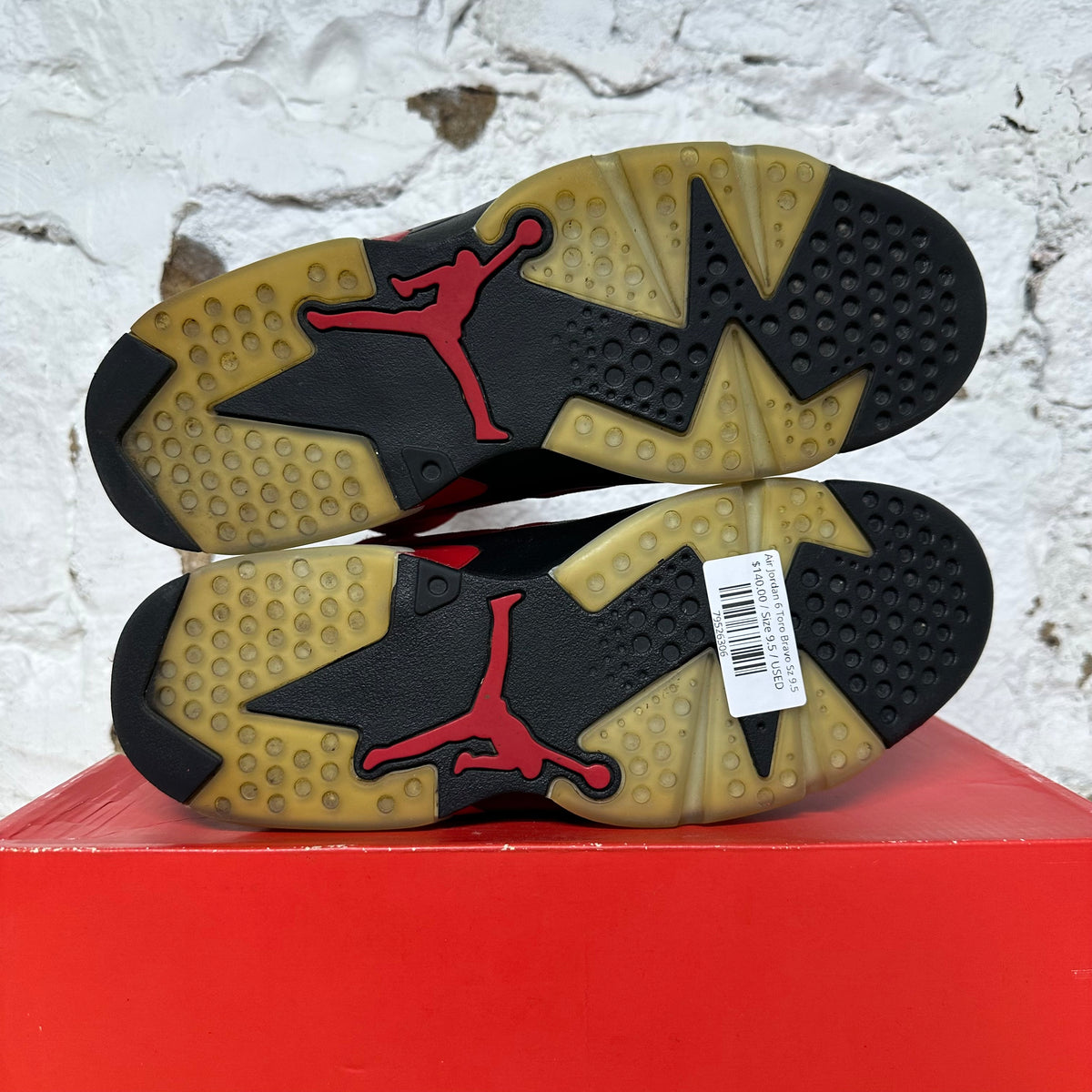 Air Jordan 6 Toro Bravo Sz 9.5