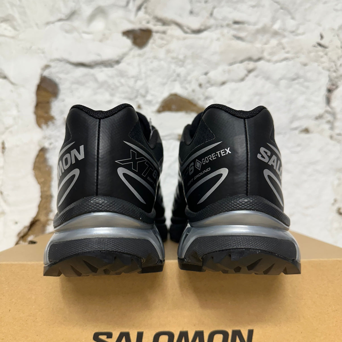 Salomon XT-6 GORE-TEX Black Silver Sz 11.5 DS
