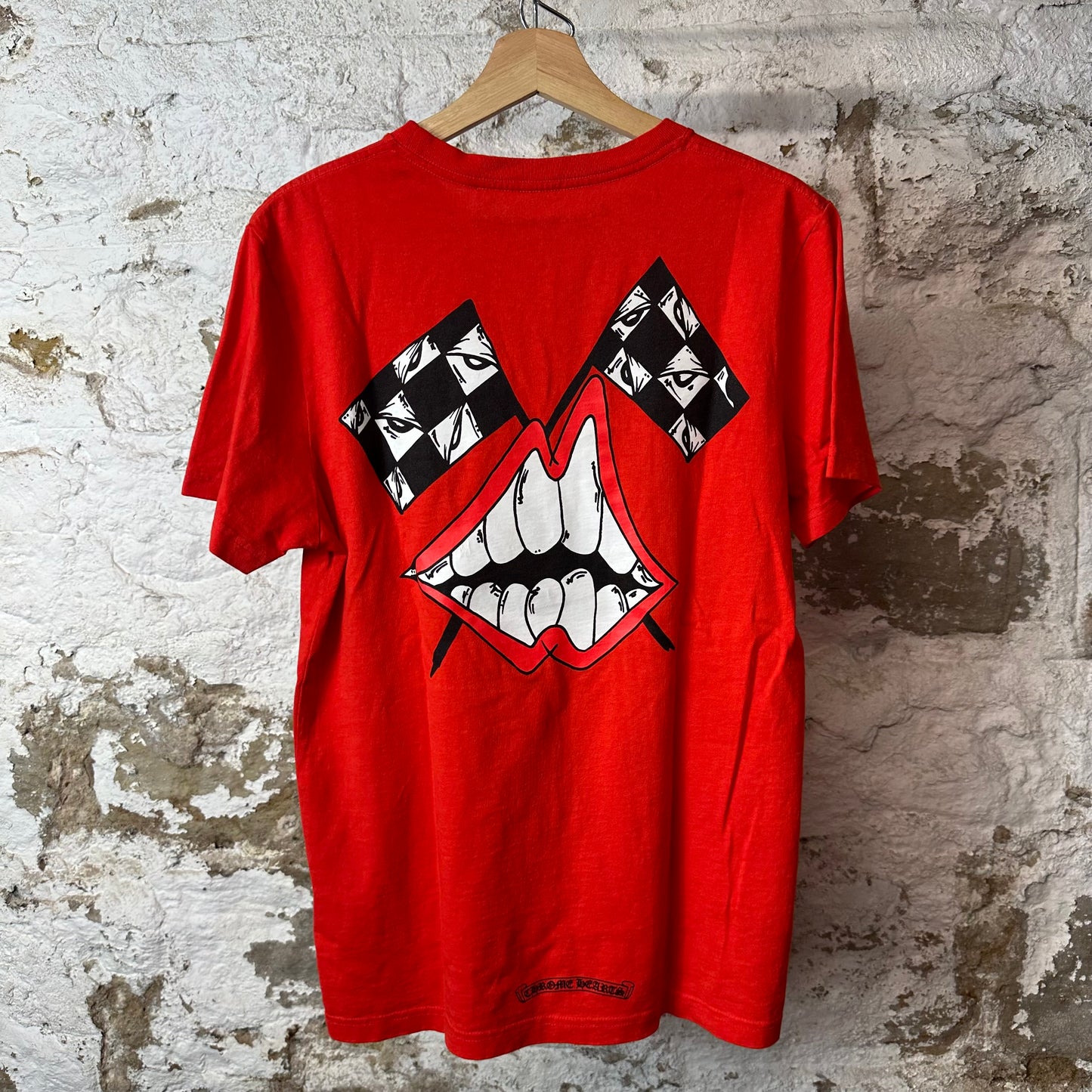 Chrome Hearts Matty Boy Chomper Red T-Shirt Sz S