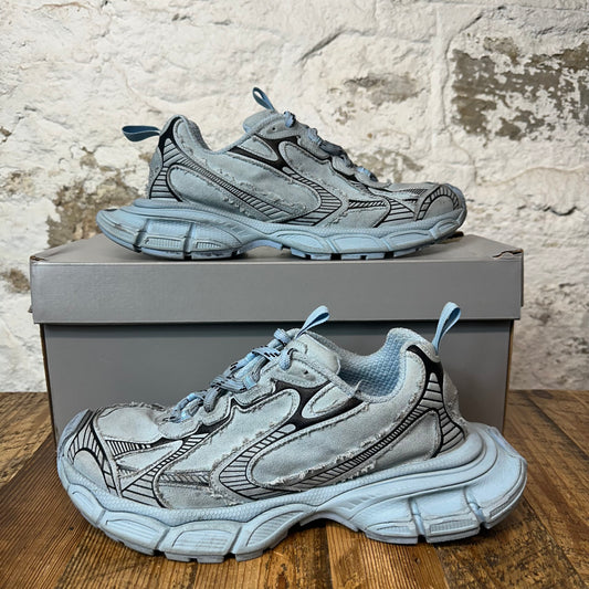 Balenciaga 3XL Runner Worn Out Blue Sneaker Sz 11 (44)