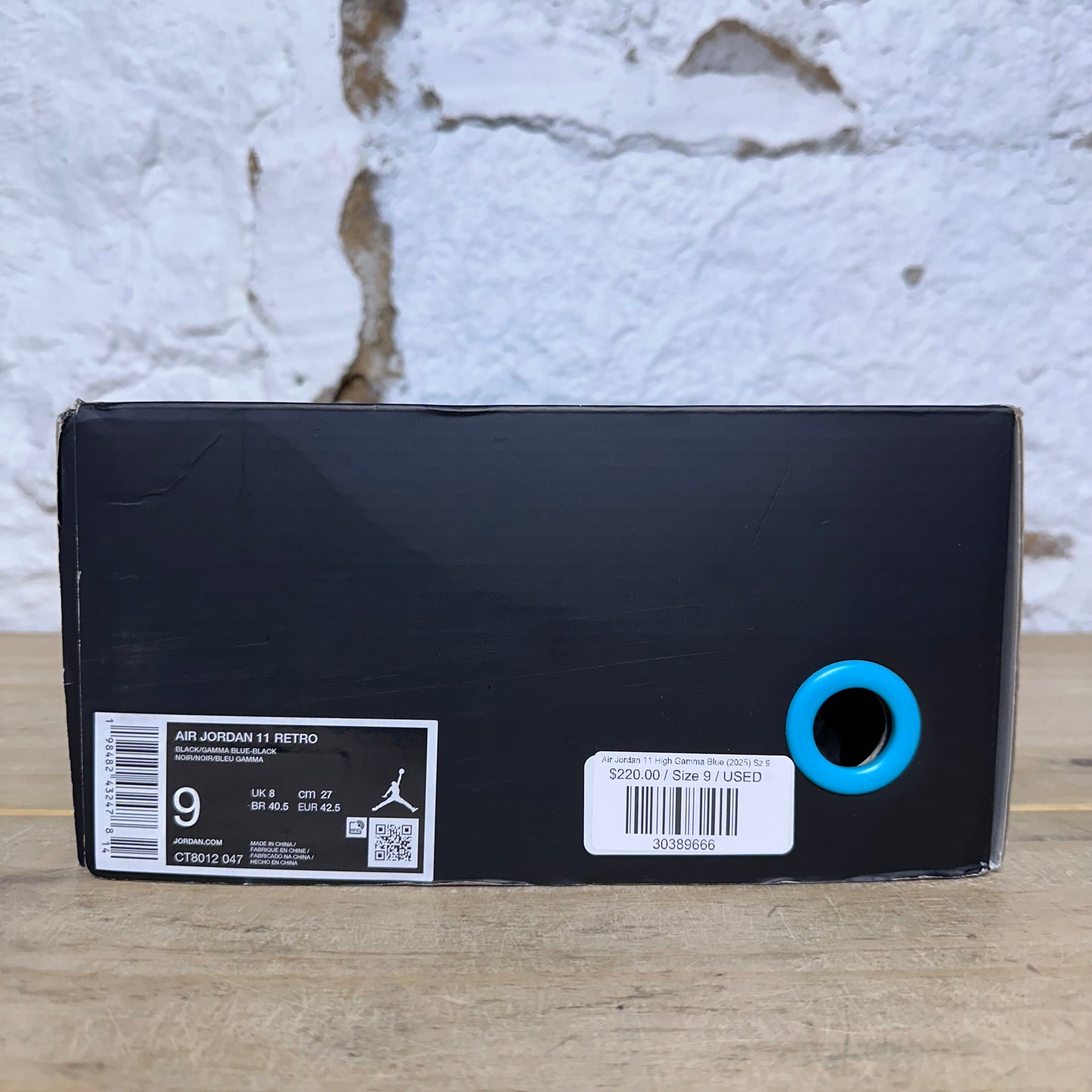 Air Jordan 11 High Gamma Blue (2025) Sz 9
