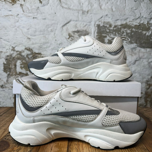 Dior B22 White Grey 3M Sneaker Sz 12 (45)
