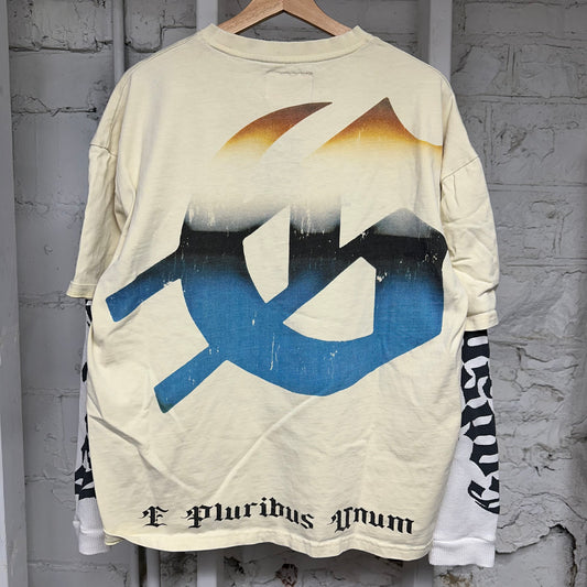 Godspeed Artificial Love Thermal L/S T-Shirt Bone Sz L