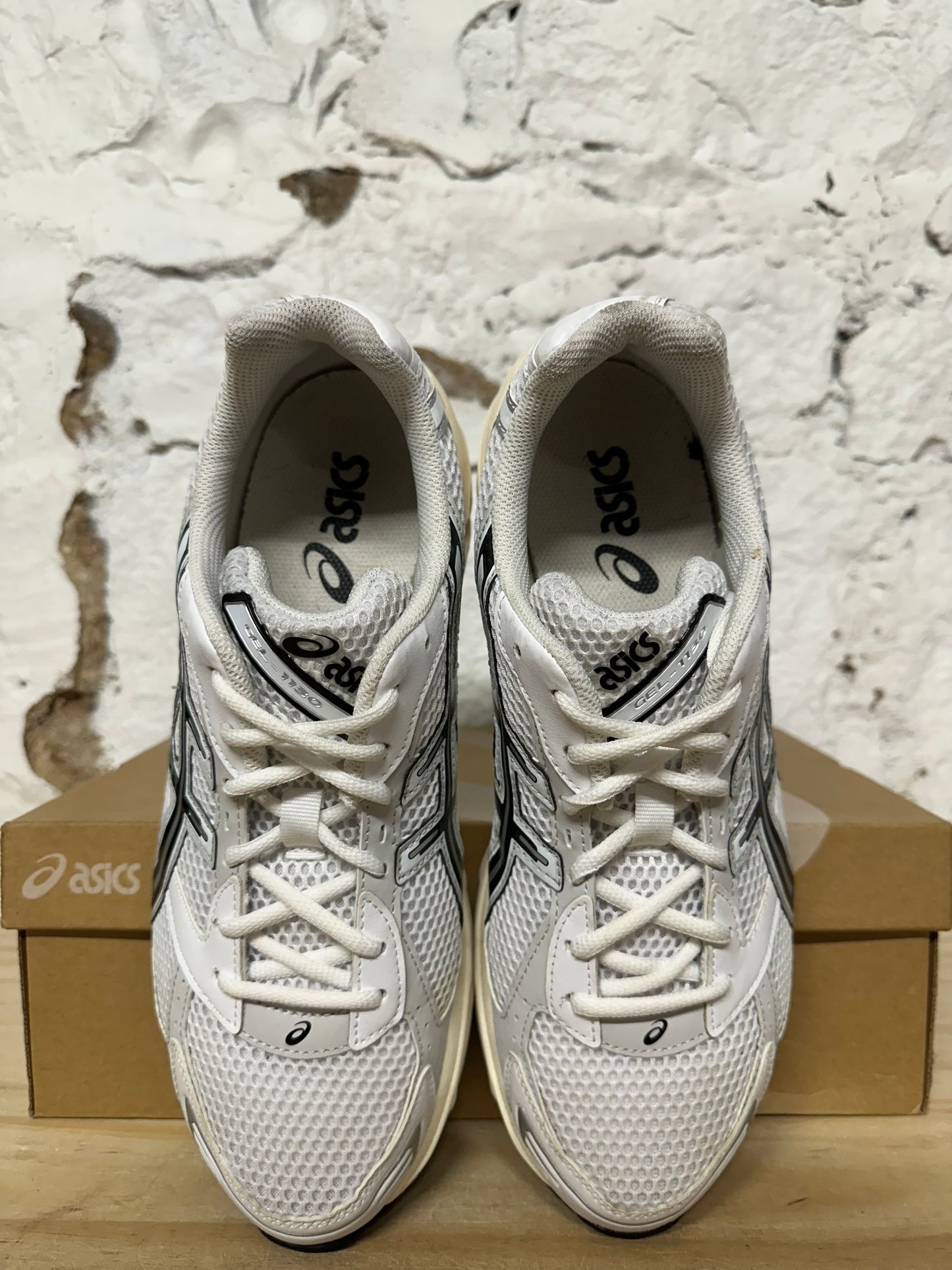 Asics Gel -130 White Cloud Grey Sz 11