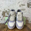 Off White Out Of Office Lavender White Sneaker Sz 6.5 (39)