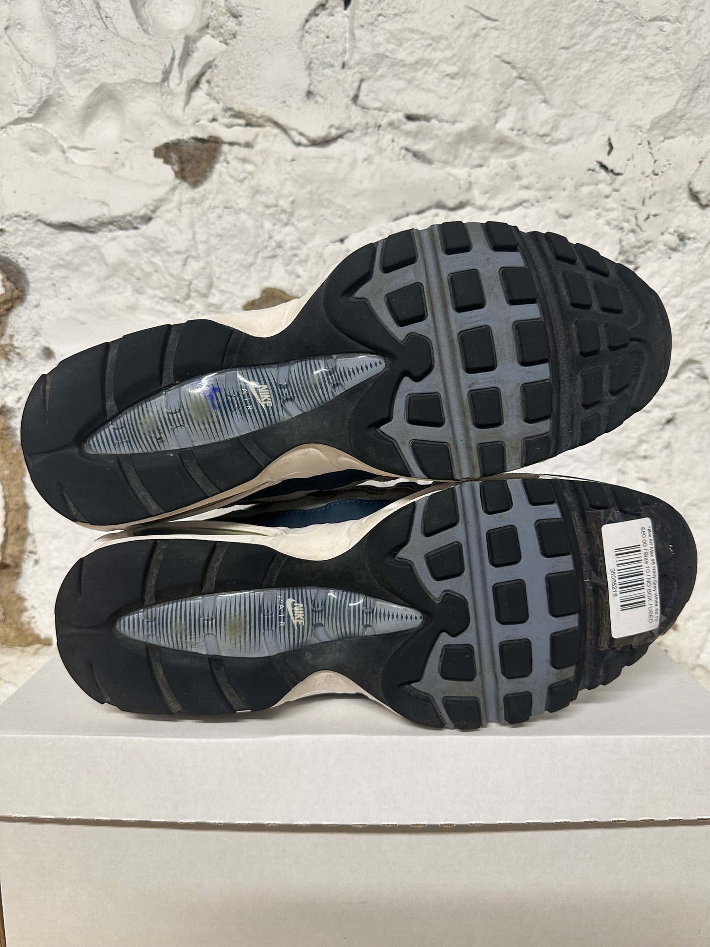 Nike Air Max 95 Navy Grey White Sz 10