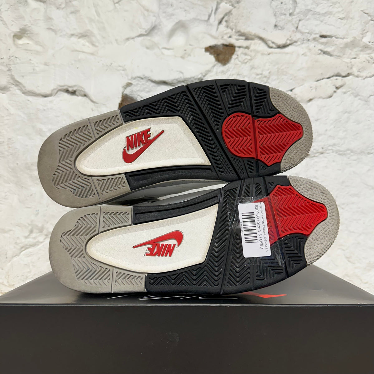 Air Jordan 4 White Cement (2025) Sz 8.5