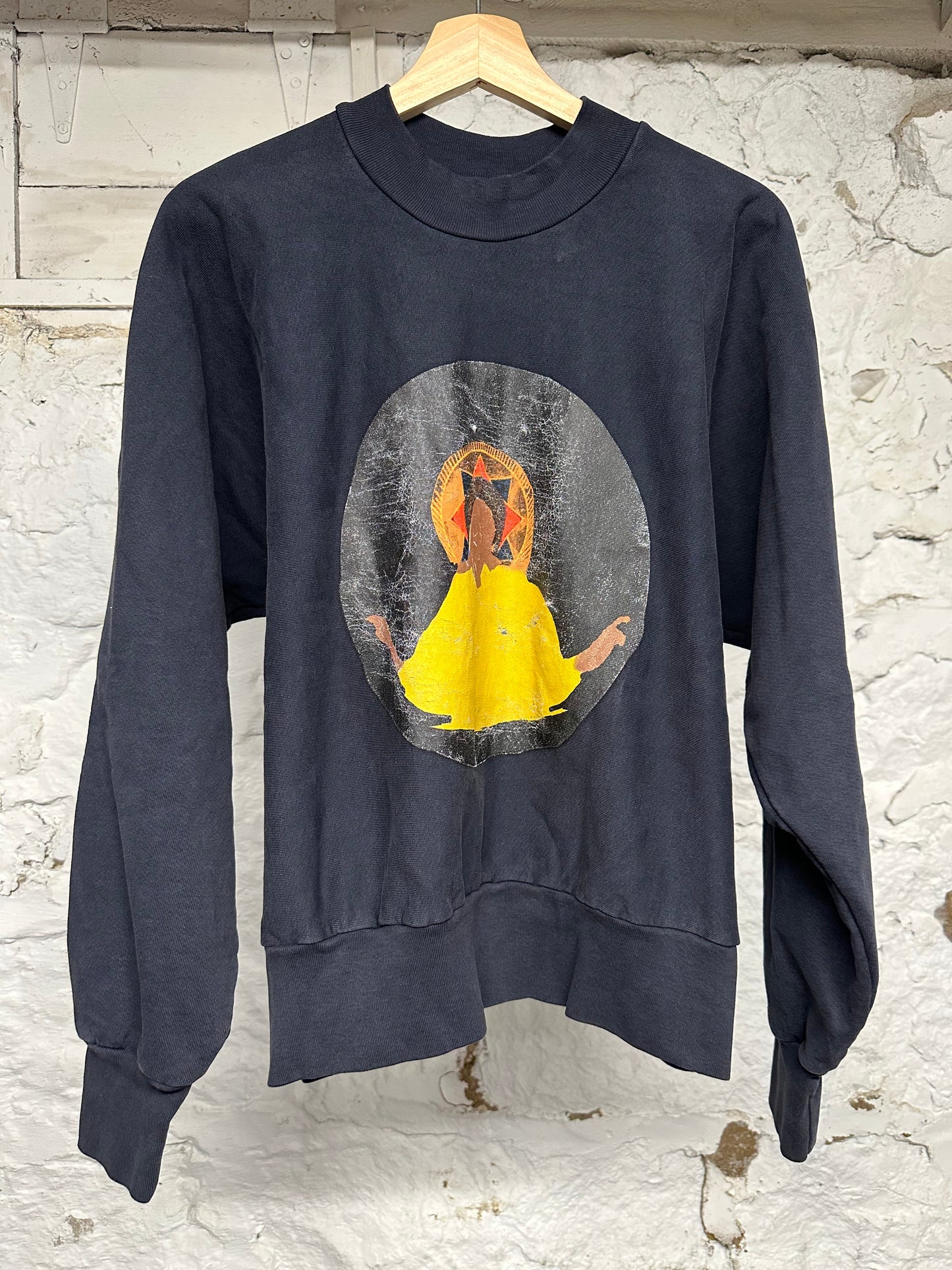 Kanye West Jesus Is King Black Sweatshirt Sz S