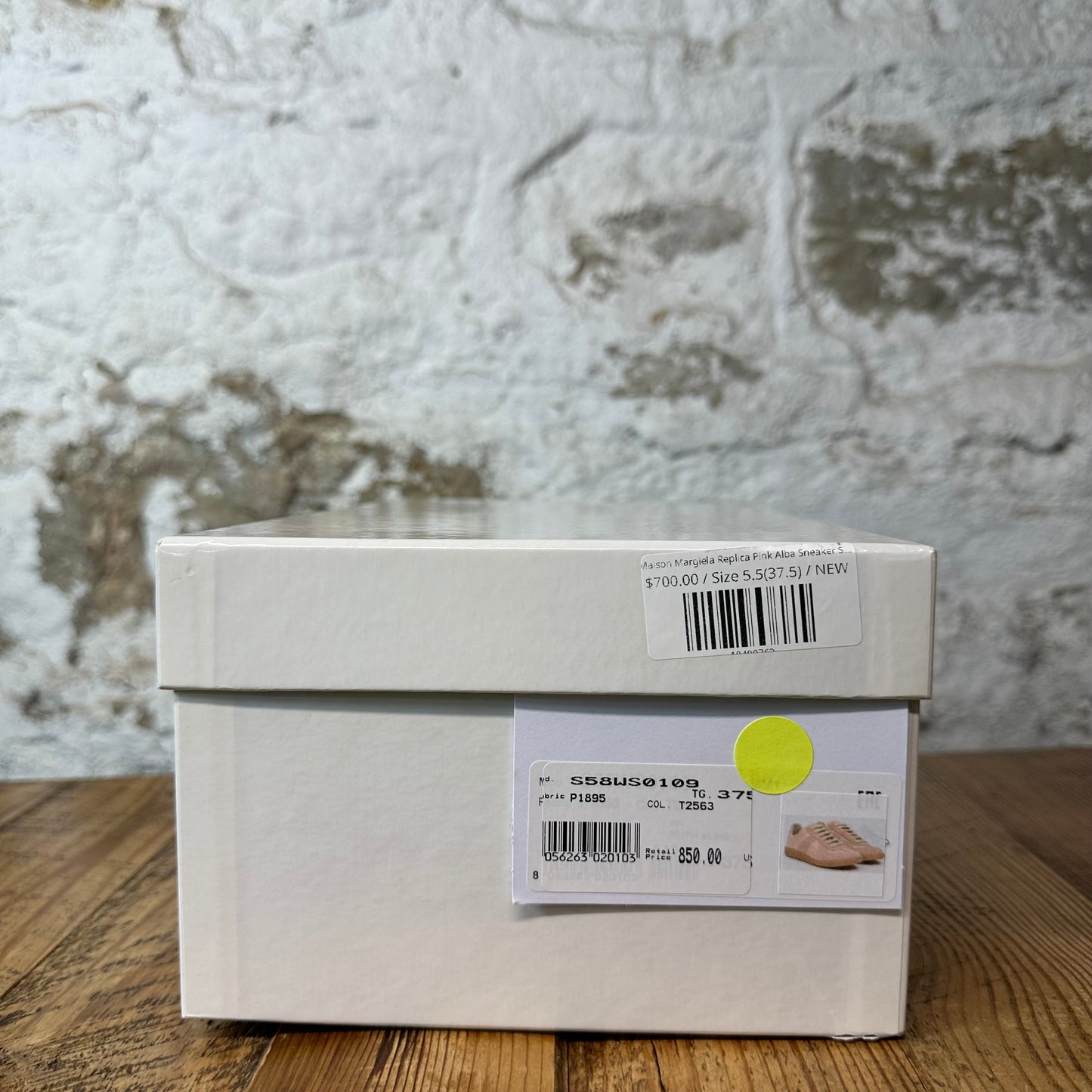 Maison Margiela Replica Pink Alba Sneaker Sz 5.5 (37.5) DS
