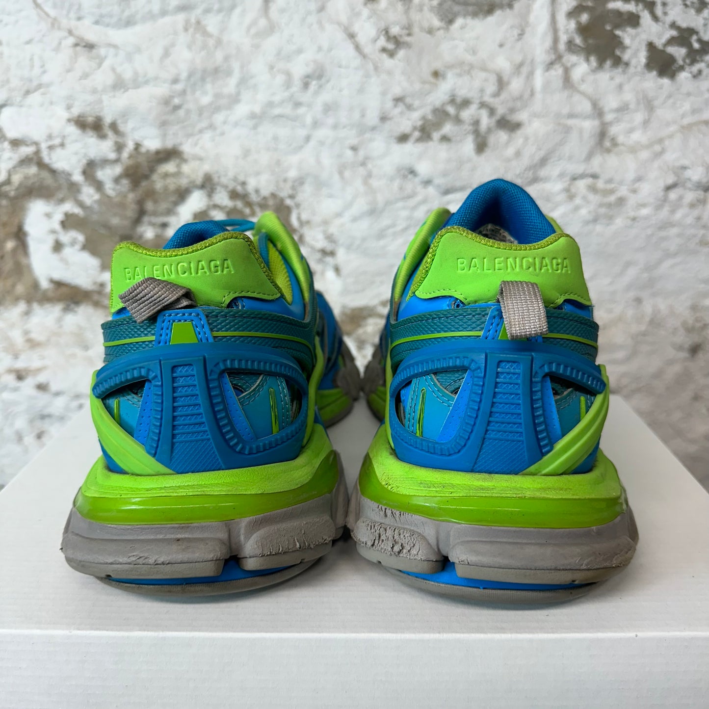 Balenciaga Track 2 Blue Green Sz 9 (42) No Box