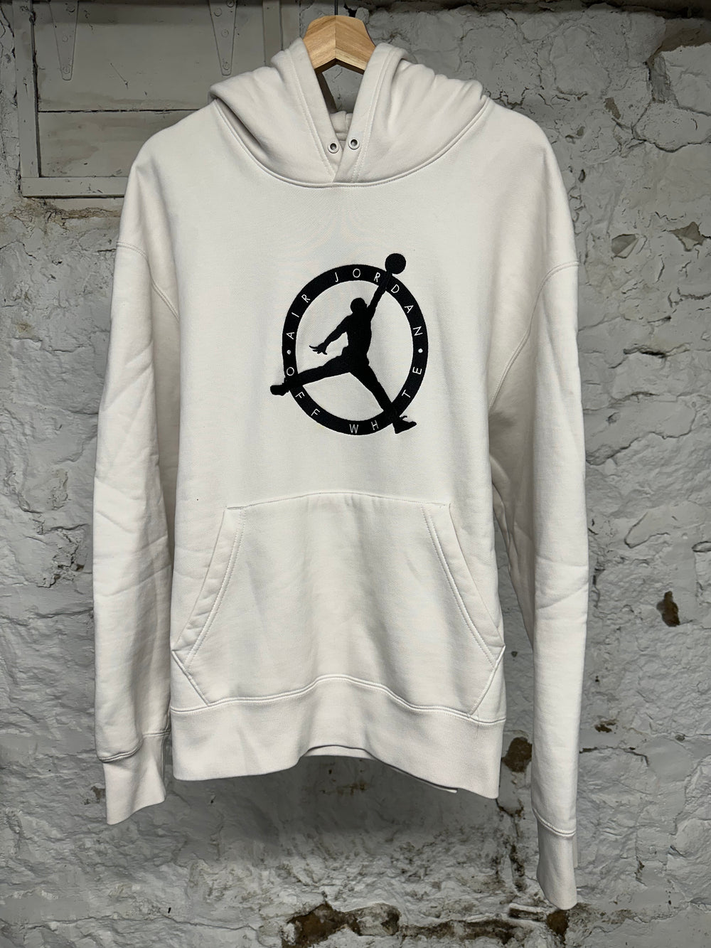 Off White Air Jordan White Hoodie Sz XL