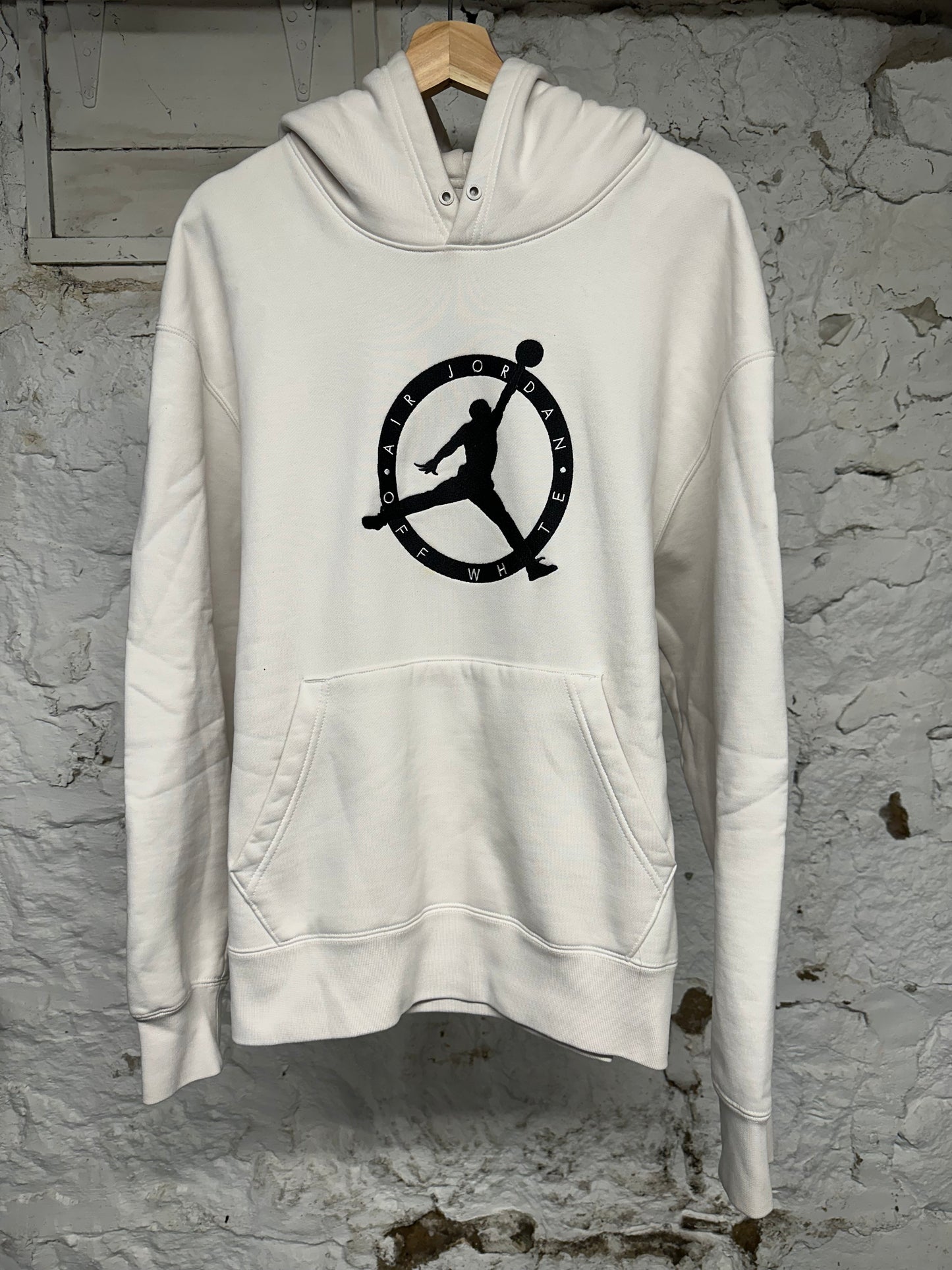 Off White Air Jordan White Hoodie Sz XL