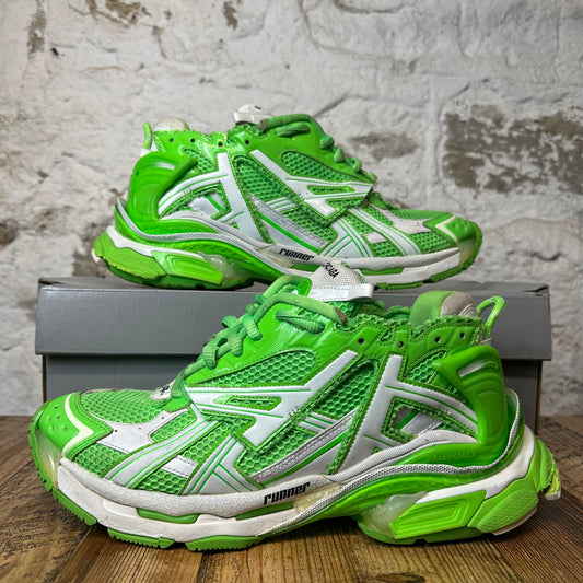 Balenciaga Runner Lime Green White Sneaker Sz 13 (46)