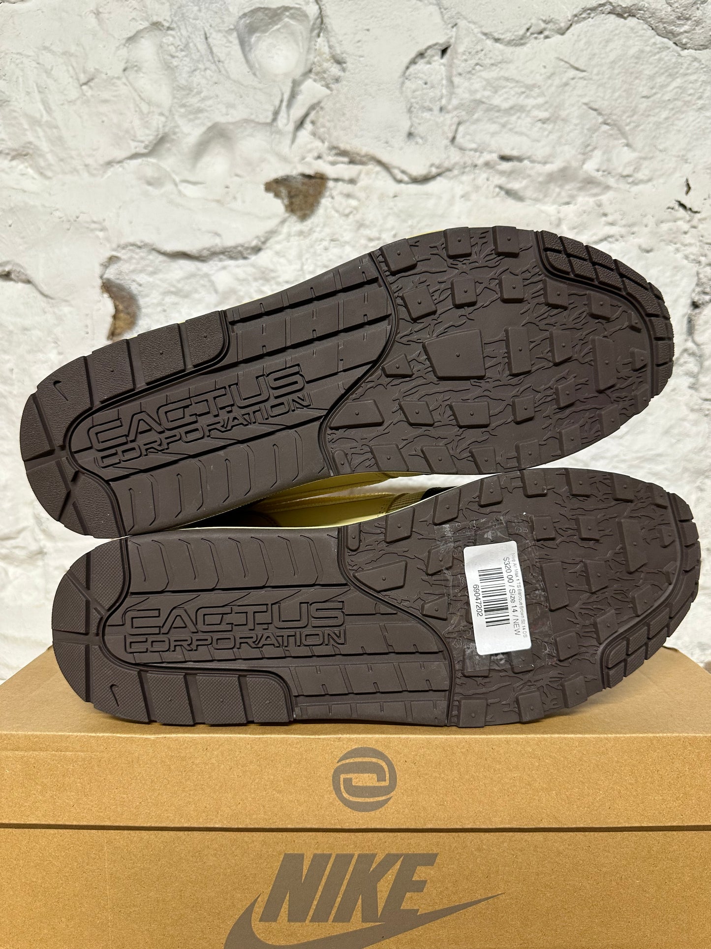 Nike Air Max 1 TS Baroque Brown Sz 14 DS