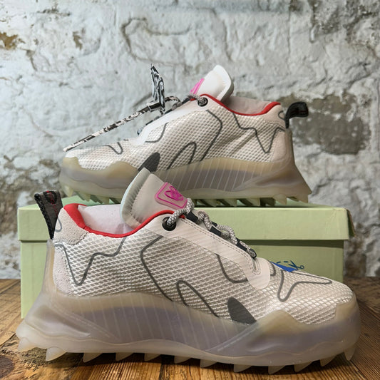 Off-White ODSY 1000 Blue White Mesh Sneaker Sz 10 (43) DS